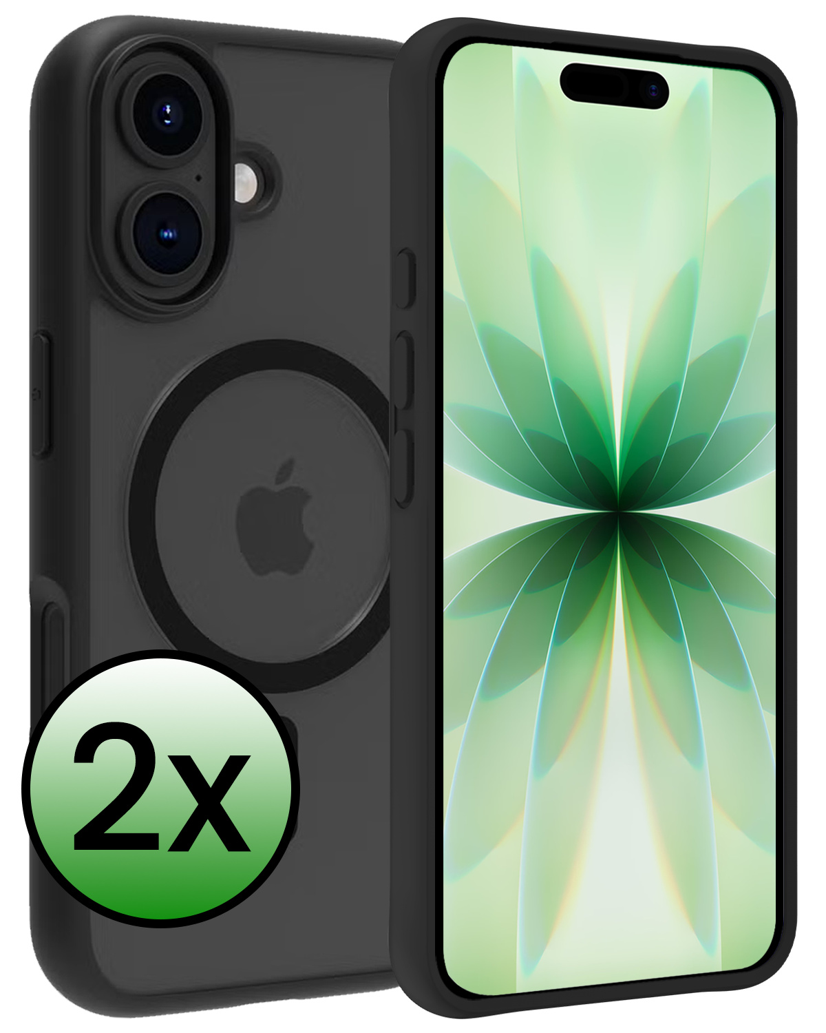 BASEY. BASEY. iPhone 17 Magsafe Hoesje - Zwart - 2 PACK