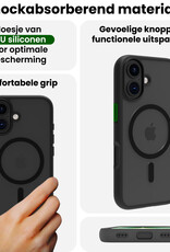 BASEY. BASEY. iPhone 17 Magsafe Hoesje Zwart Met Screenprotector