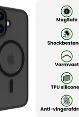 BASEY. BASEY. iPhone 17 Magsafe Hoesje Zwart Met 2x Screenprotector
