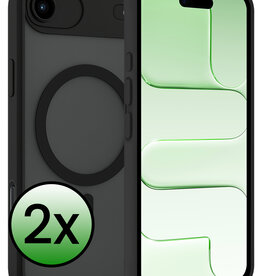 BASEY. BASEY. iPhone Air Magsafe Hoesje - Zwart - 2 PACK