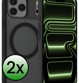 BASEY. BASEY. iPhone 17 Pro Magsafe Hoesje - Zwart - 2 PACK