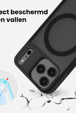 BASEY. BASEY. iPhone 17 Pro Magsafe Hoesje Zwart Met Screenprotector