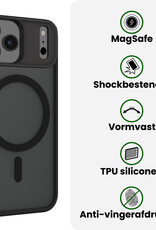 BASEY. BASEY. iPhone 17 Pro Magsafe Hoesje Zwart Met 2x Screenprotector