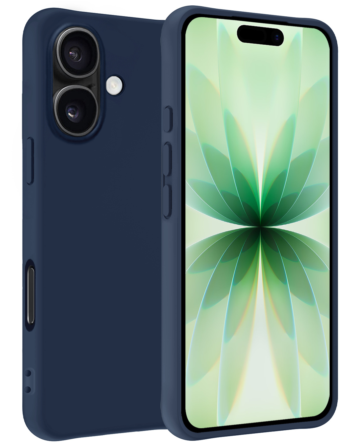 BASEY. BASEY. iPhone 17 Hoesje Siliconen - Donkerblauw