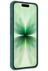 BASEY. BASEY. iPhone 17 Hoesje Siliconen - Donkergroen