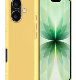 BASEY. BASEY. iPhone 17 Hoesje Siliconen - Geel