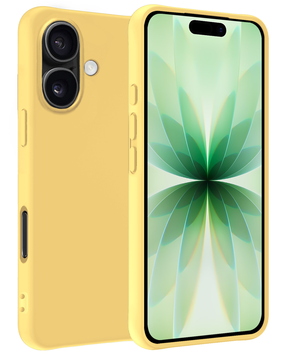 BASEY. BASEY. iPhone 17 Hoesje Siliconen - Geel