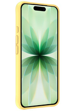 BASEY. BASEY. iPhone 17 Hoesje Siliconen - Geel