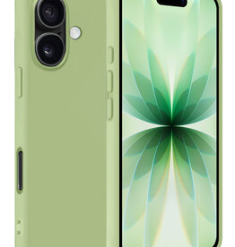 BASEY. BASEY. iPhone 17 Hoesje Siliconen - Groen