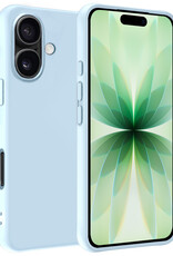 BASEY. BASEY. iPhone 17 Hoesje Siliconen - Lichtblauw