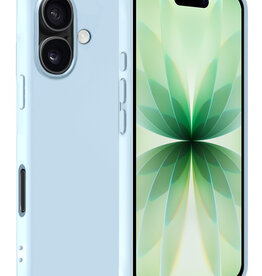 BASEY. BASEY. iPhone 17 Hoesje Siliconen - Lichtblauw