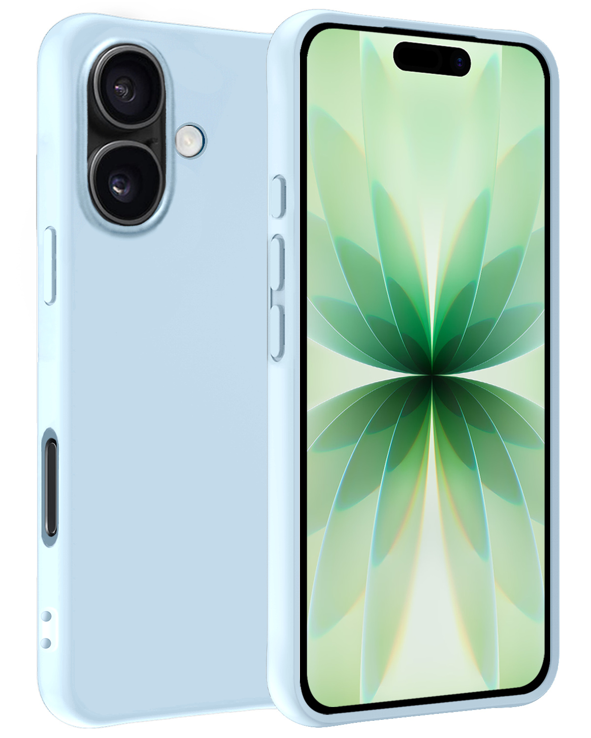 BASEY. BASEY. iPhone 17 Hoesje Siliconen - Lichtblauw