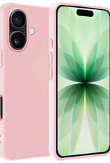 BASEY. BASEY. iPhone 17 Hoesje Siliconen - Lichtroze