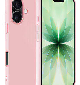 BASEY. BASEY. iPhone 17 Hoesje Siliconen - Lichtroze