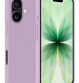 BASEY. BASEY. iPhone 17 Hoesje Siliconen - Lila