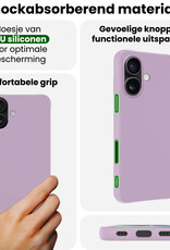 BASEY. BASEY. iPhone 17 Hoesje Siliconen - Lila