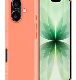 BASEY. BASEY. iPhone 17 Hoesje Siliconen - Perzik