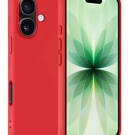 BASEY. BASEY. iPhone 17 Hoesje Siliconen - Rood