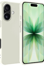 BASEY. BASEY. iPhone 17 Hoesje Siliconen - Wit