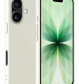 BASEY. BASEY. iPhone 17 Hoesje Siliconen - Wit