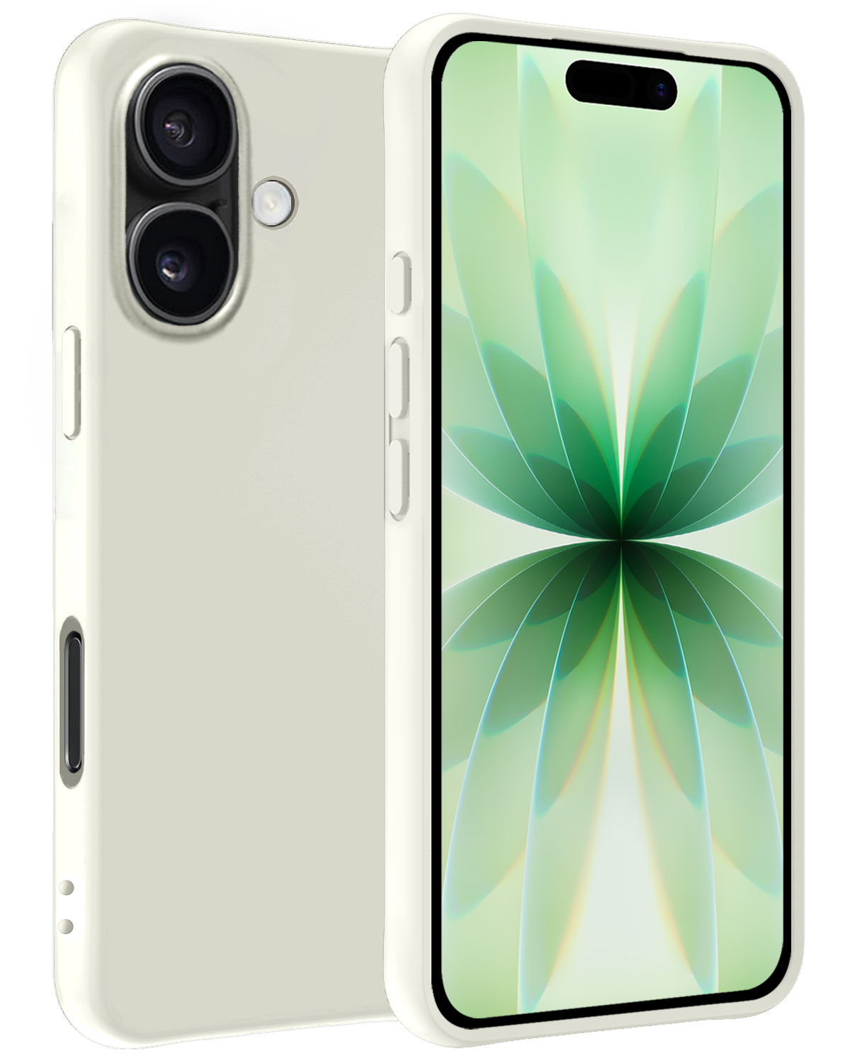 BASEY. BASEY. iPhone 17 Hoesje Siliconen - Wit