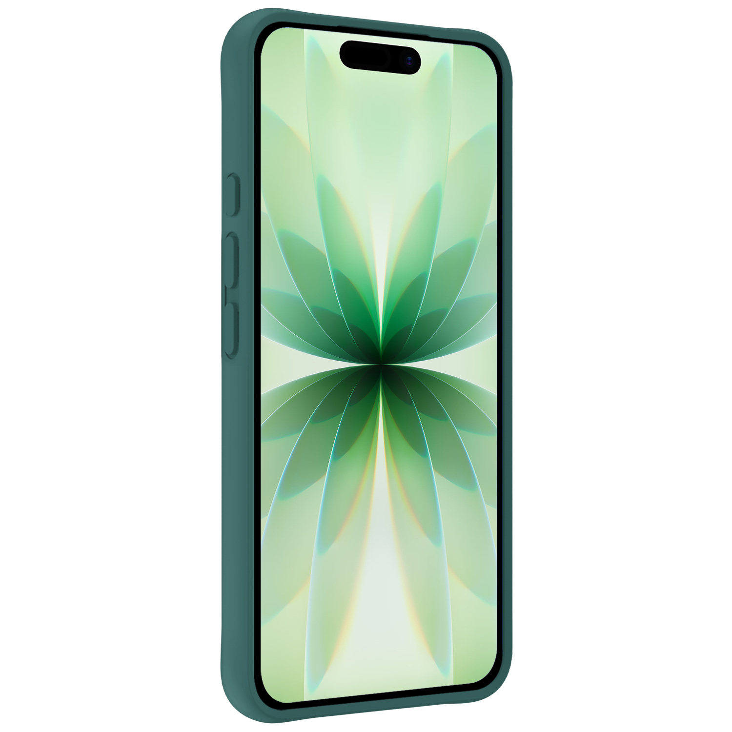 BASEY. BASEY. iPhone 17 Hoesje Siliconen - Donkergroen - 2 PACK