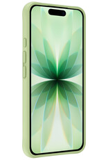 BASEY. BASEY. iPhone 17 Hoesje Siliconen - Groen - 2 PACK