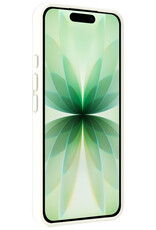 BASEY. BASEY. iPhone 17 Hoesje Siliconen - Wit - 2 PACK