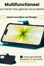 BASEY. BASEY. iPhone 17 Hoesje Siliconen Met 2x Screenprotector Met Dichte Notch - Lila