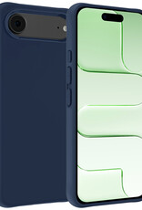 BASEY. BASEY. iPhone Air Hoesje Siliconen - Donkerblauw