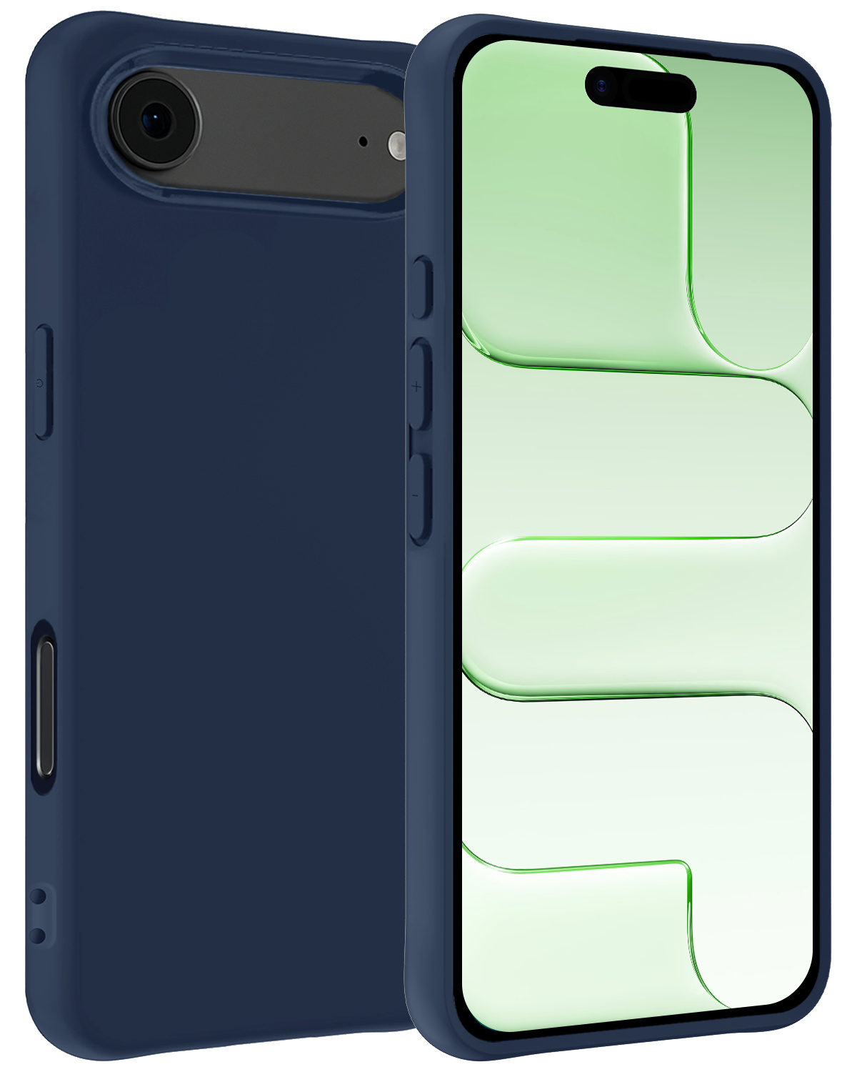 BASEY. BASEY. iPhone Air Hoesje Siliconen - Donkerblauw