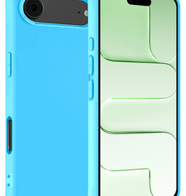 BASEY. BASEY. iPhone Air Hoesje Siliconen - Lichtblauw