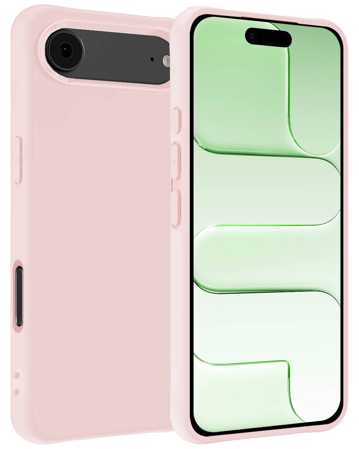 BASEY. BASEY. iPhone Air Hoesje Siliconen - Lichtroze