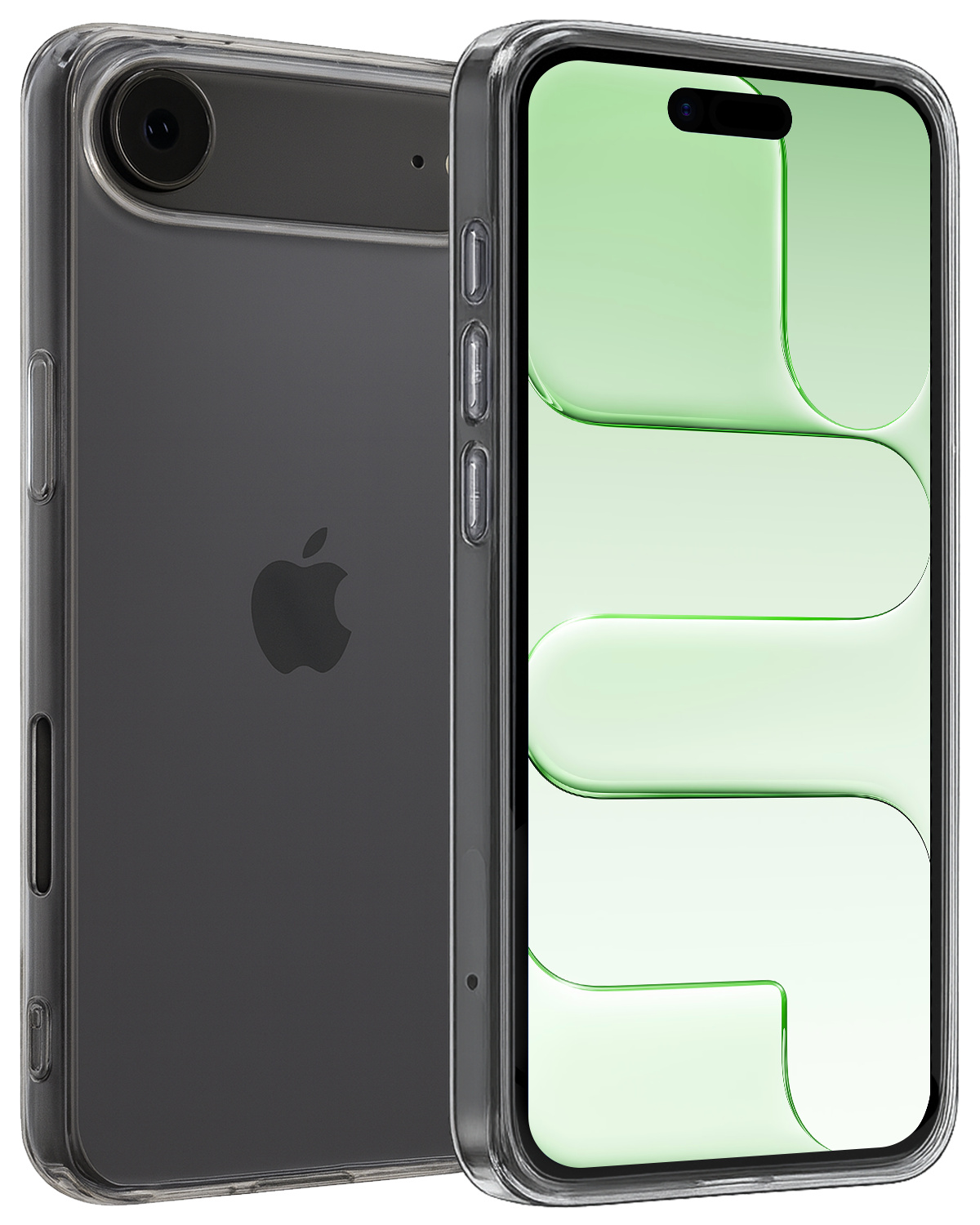 BASEY. BASEY. iPhone Air Hoesje Siliconen - Transparant