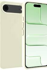BASEY. BASEY. iPhone Air Hoesje Siliconen - Wit