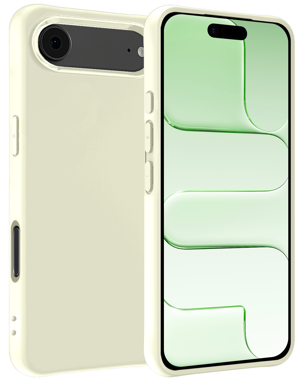 BASEY. BASEY. iPhone Air Hoesje Siliconen - Wit