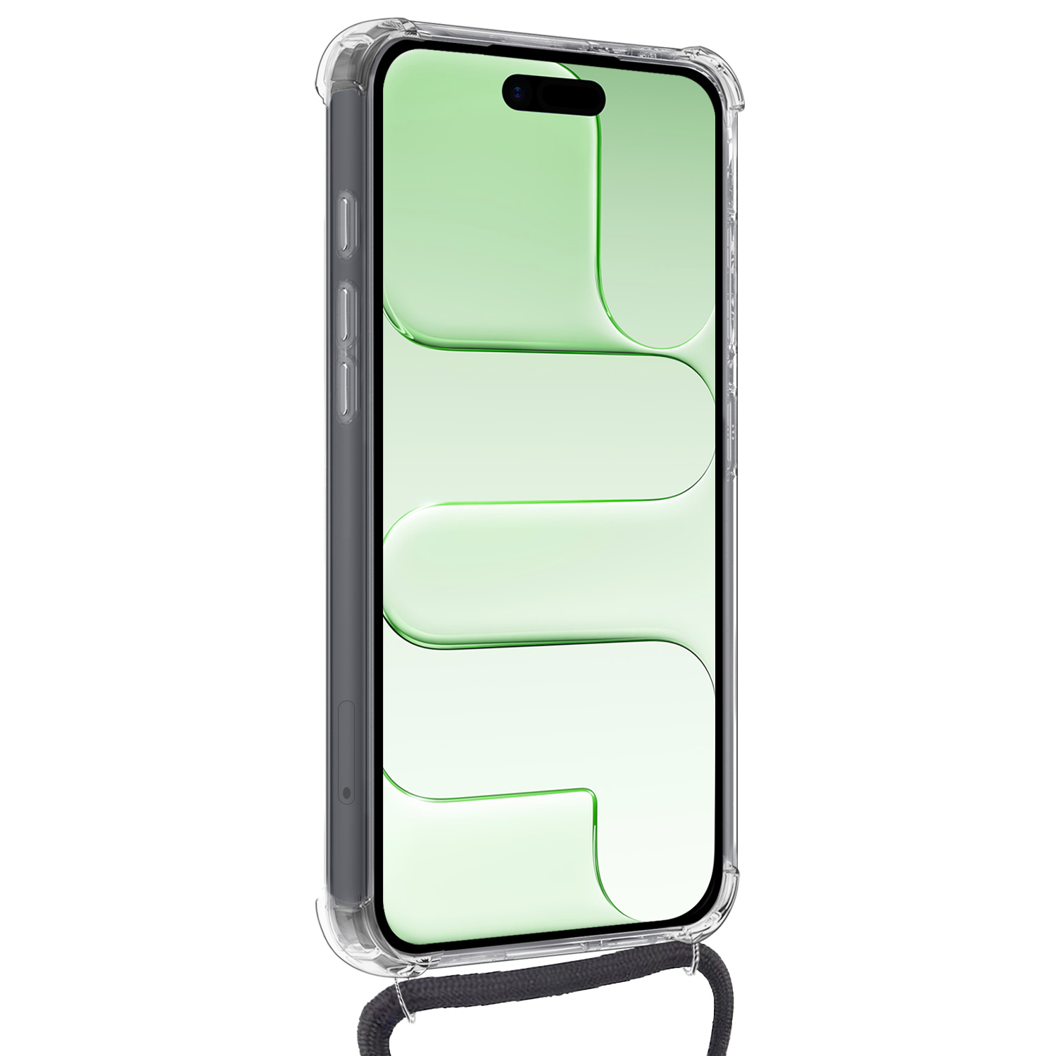 BASEY. BASEY. iPhone Air Hoesje Siliconen - Donkergroen - 2 PACK