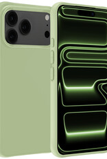 BASEY. BASEY. iPhone 17 Pro Hoesje Siliconen - Groen