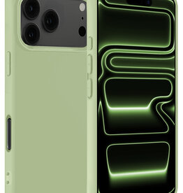 BASEY. BASEY. iPhone 17 Pro Hoesje Siliconen - Groen