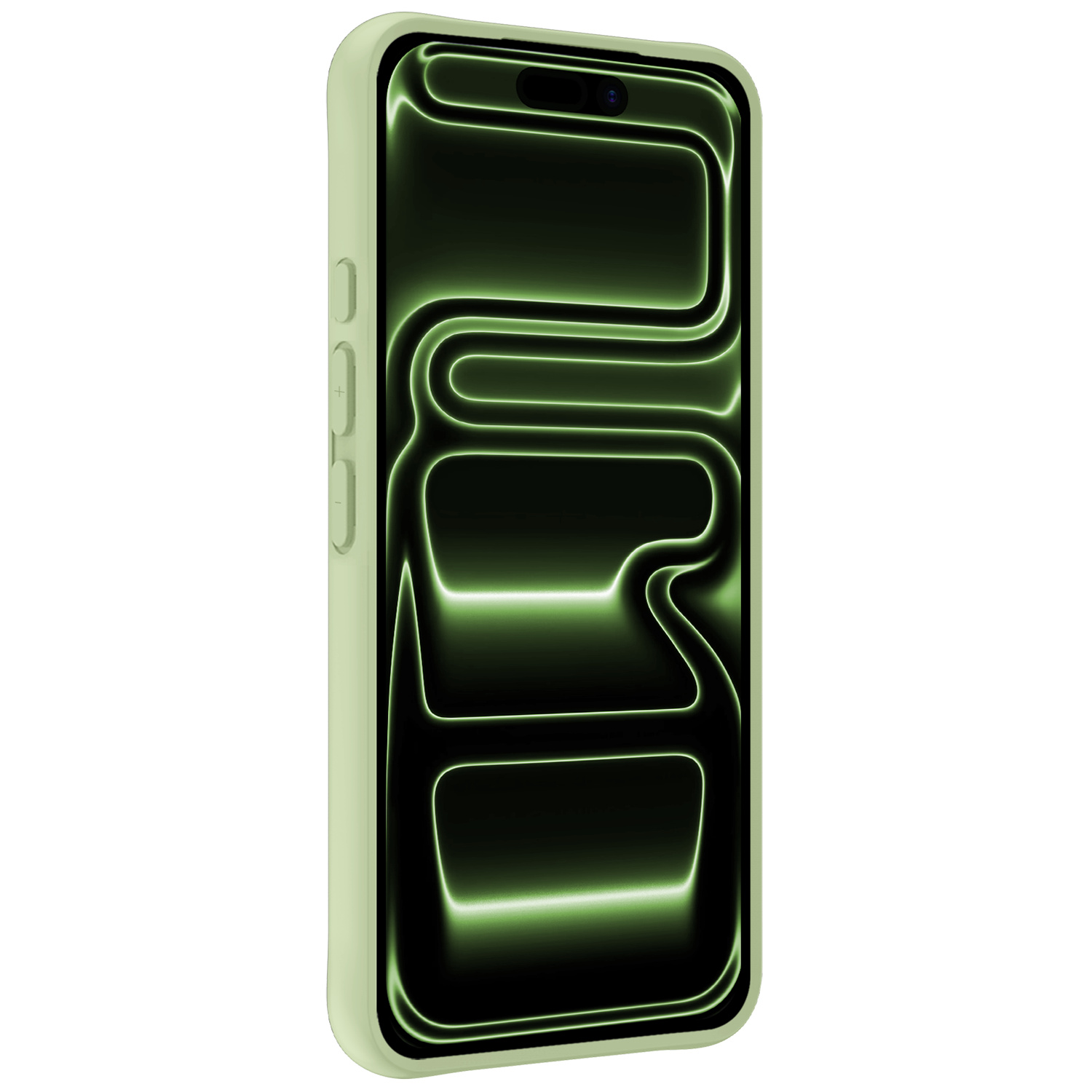 BASEY. BASEY. iPhone 17 Pro Hoesje Siliconen - Groen