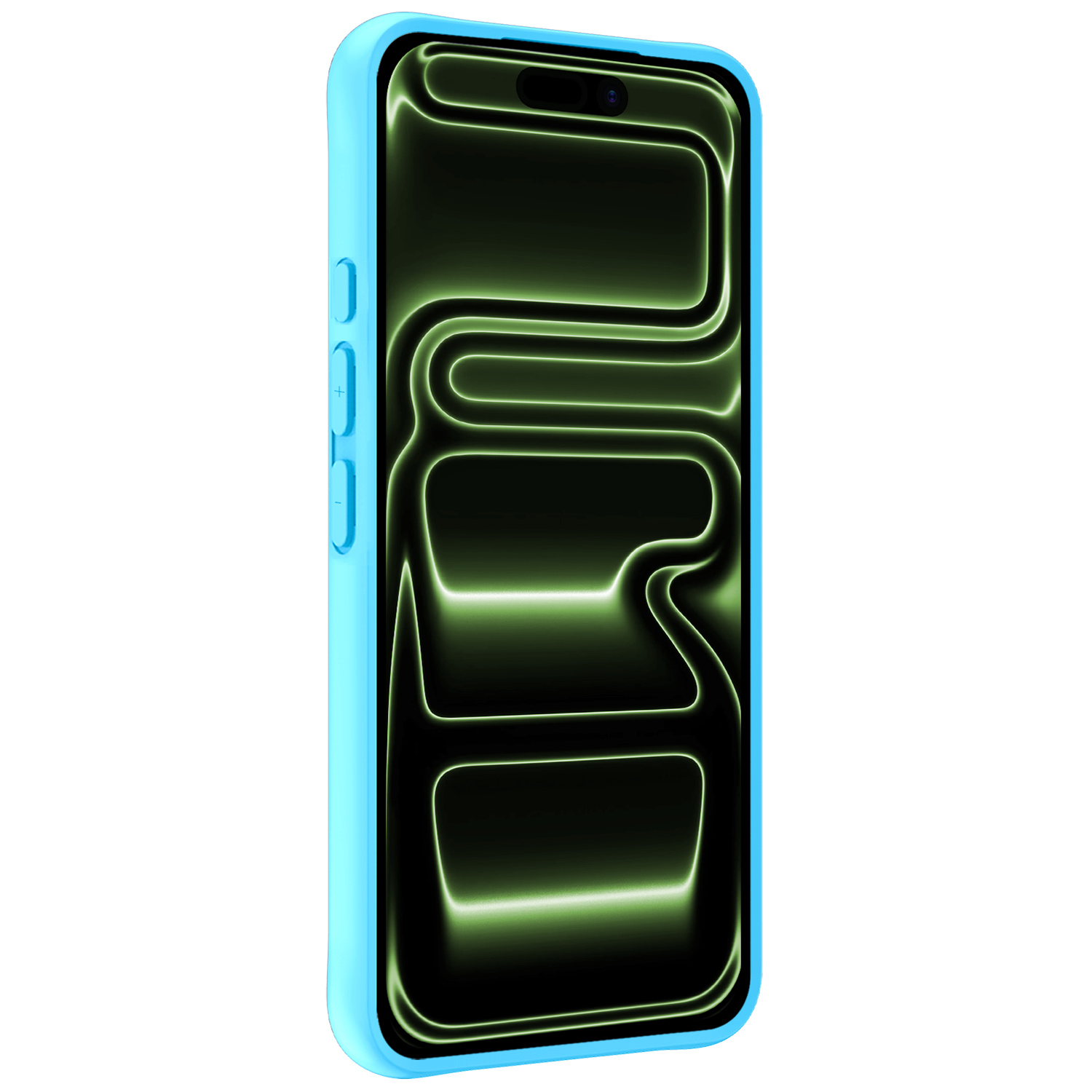 BASEY. BASEY. iPhone 17 Pro Hoesje Siliconen - Lichtblauw