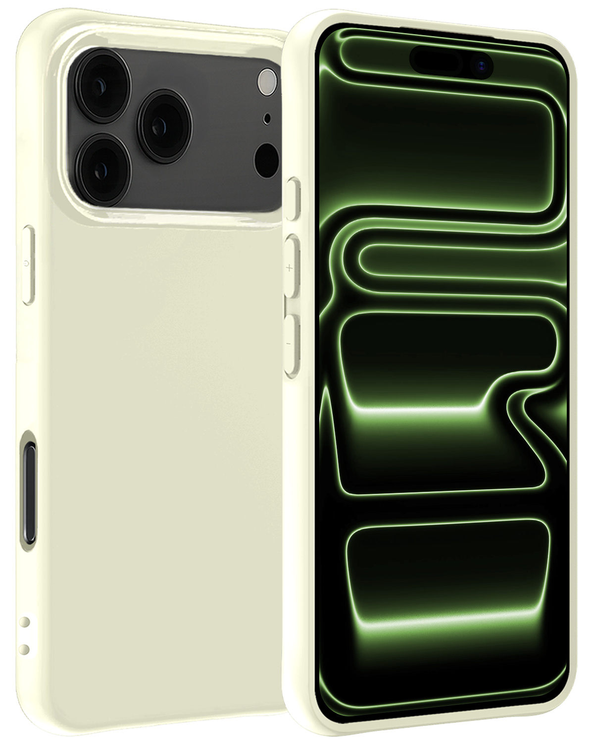 BASEY. BASEY. iPhone 17 Pro Hoesje Siliconen - Wit