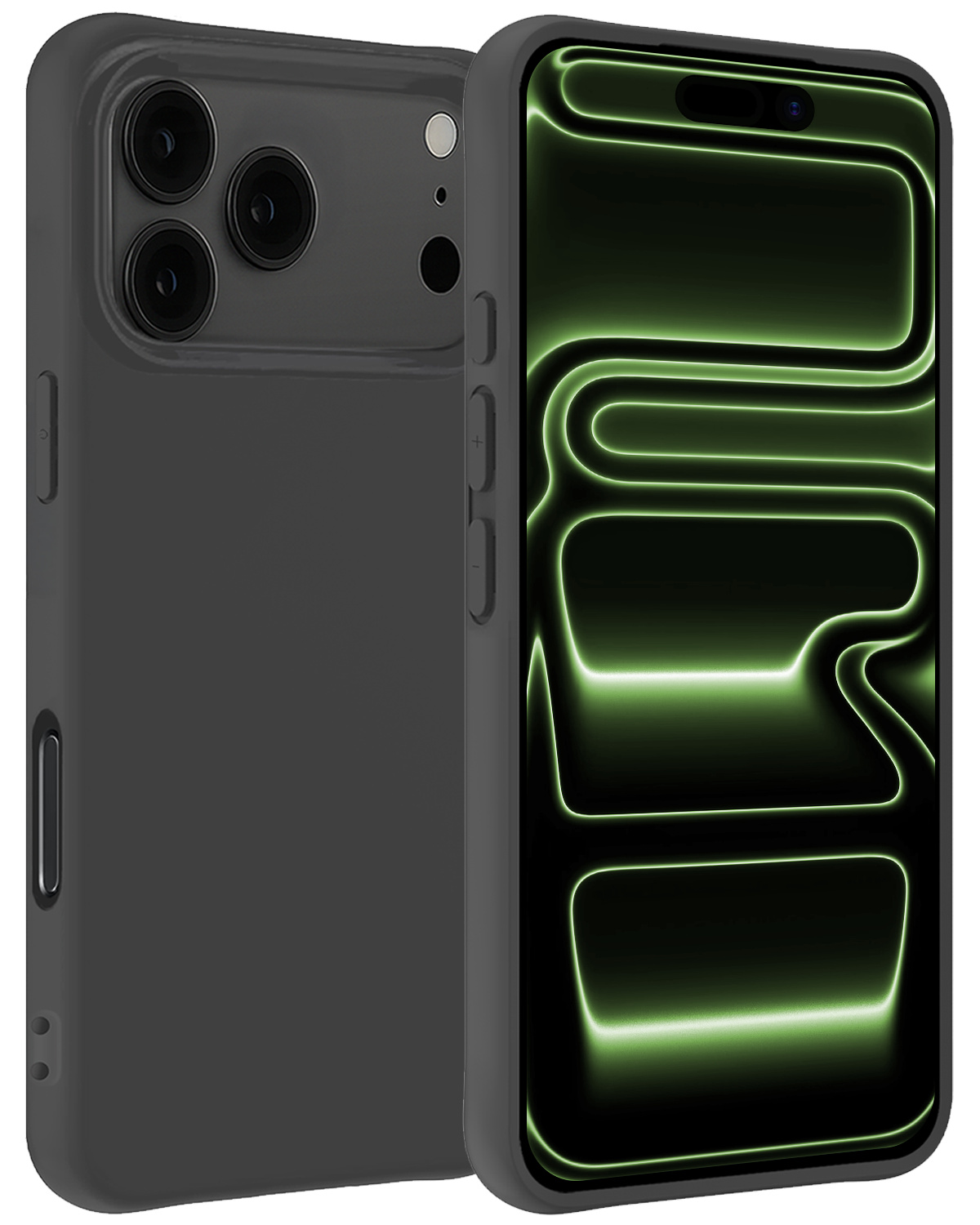 BASEY. BASEY. iPhone 17 Pro Hoesje Siliconen - Zwart