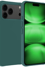 BASEY. BASEY. iPhone 17 Pro Max Hoesje Siliconen - Donkergroen