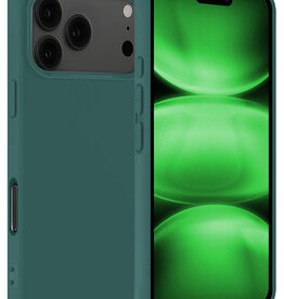 BASEY. BASEY. iPhone 17 Pro Max Hoesje Siliconen - Donkergroen