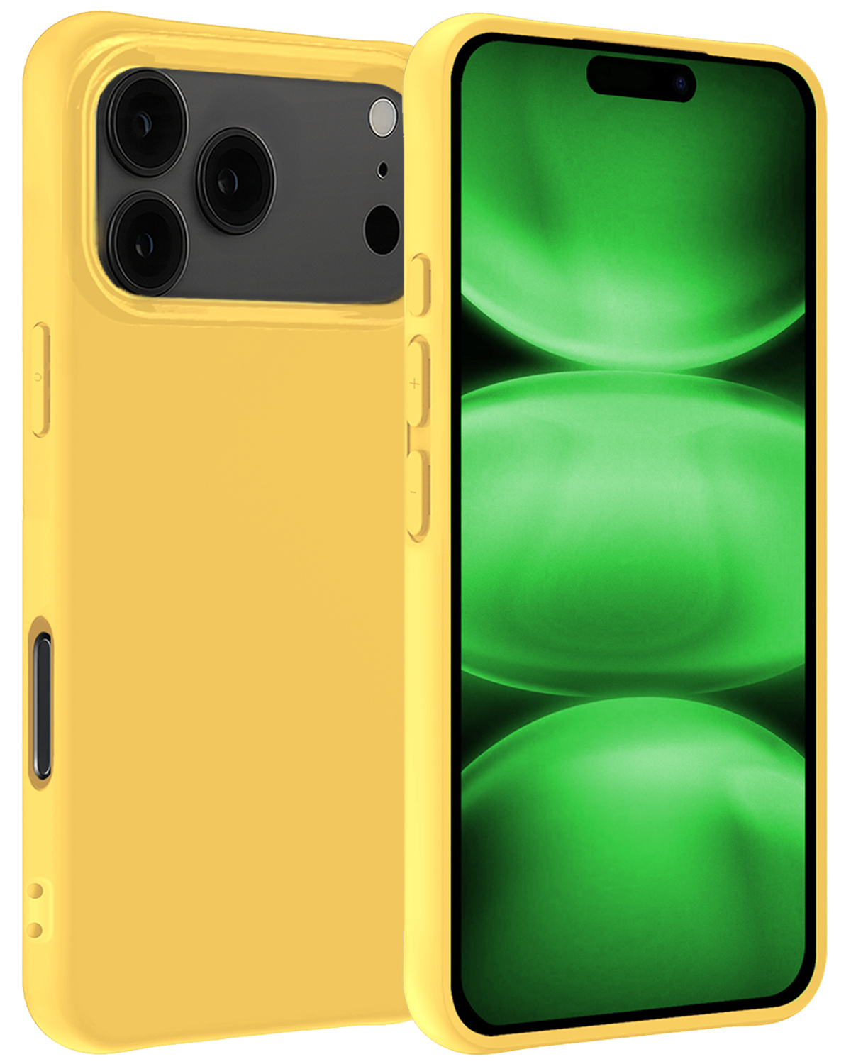 BASEY. BASEY. iPhone 17 Pro Max Hoesje Siliconen - Geel