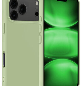 BASEY. BASEY. iPhone 17 Pro Max Hoesje Siliconen - Groen