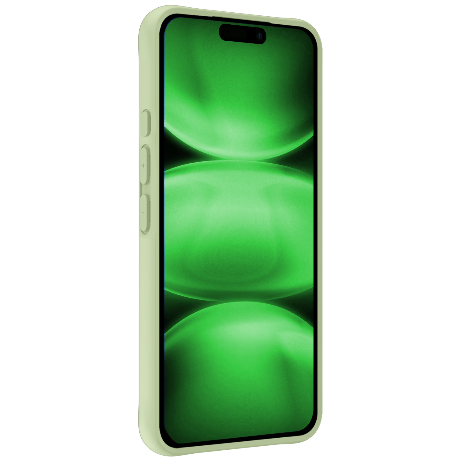 BASEY. BASEY. iPhone 17 Pro Max Hoesje Siliconen - Groen