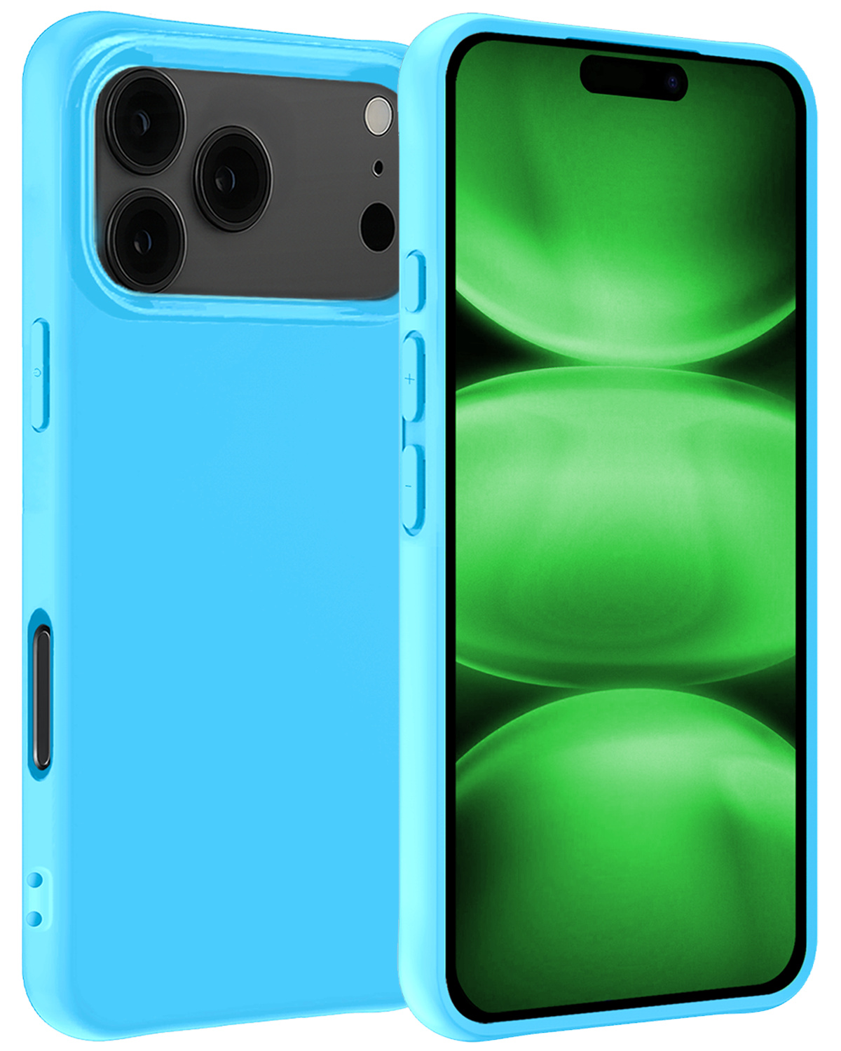 BASEY. BASEY. iPhone 17 Pro Max Hoesje Siliconen - Lichtblauw