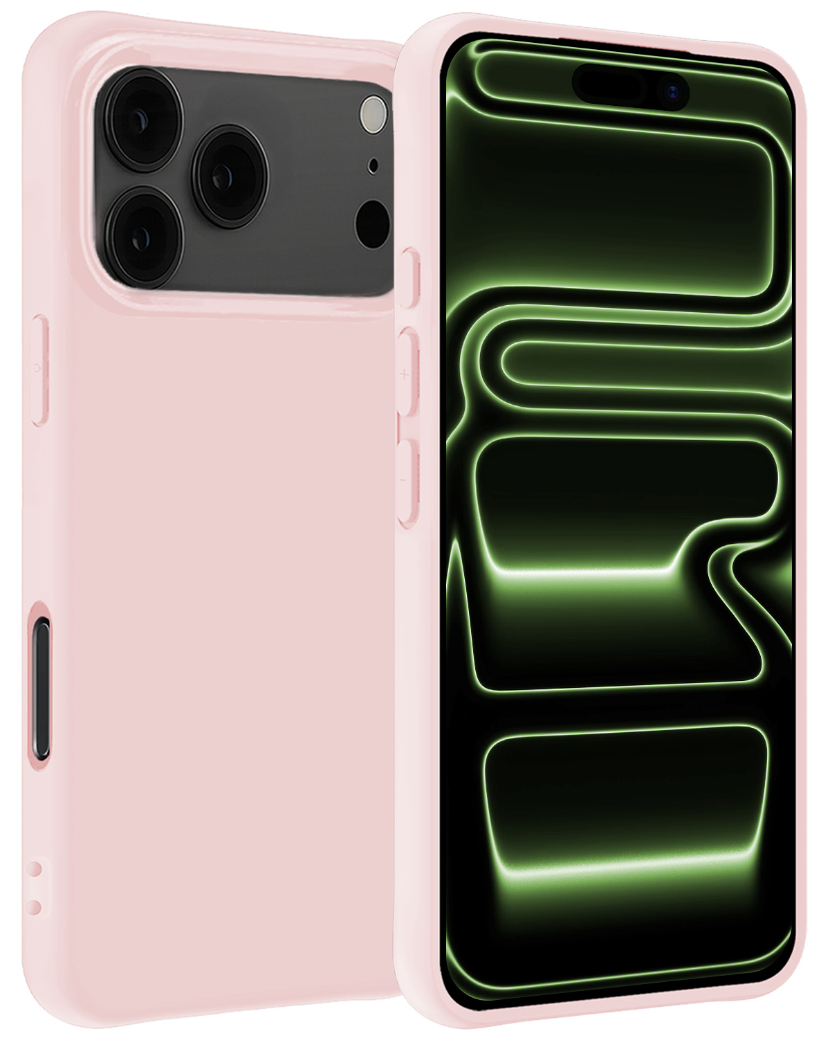 BASEY. BASEY. iPhone 17 Pro Max Hoesje Siliconen - Lichtroze